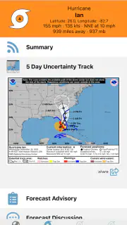 Tropical Hurricane Tracker screenshot 3