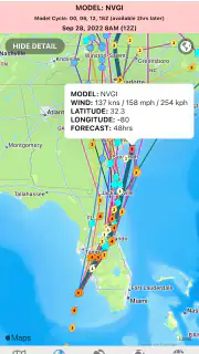 Tropical Hurricane Tracker screenshot 4
