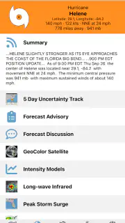 Tropical Hurricane Tracker screenshot 6