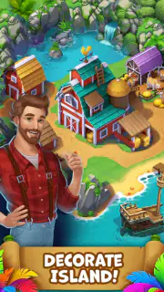 Tropical Merge: Merge game screenshot 4