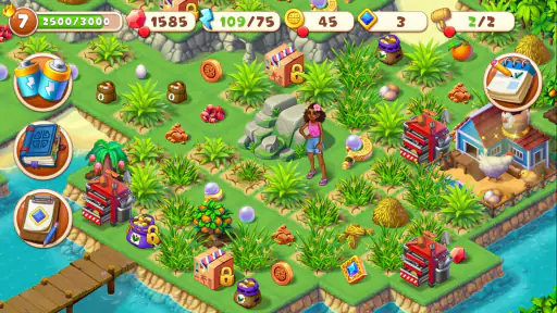 Tropical Merge: Merge game screenshot 6