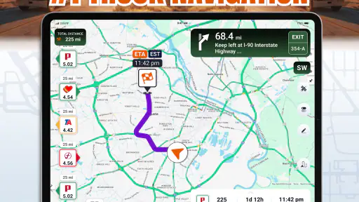 Trucker Guide: Truck Stops screenshot 8