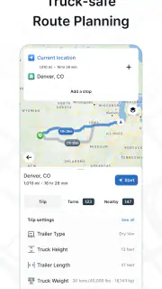 TruckMap - Truck GPS Routes screenshot 2
