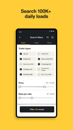 TruckSmarter Load Board & Fuel screenshot