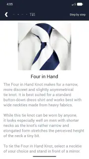 True Tie: Tie Knot Guide screenshot 4