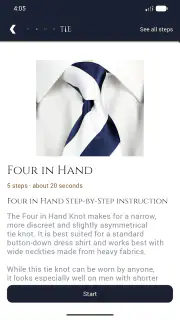 True Tie: Tie Knot Guide screenshot 5