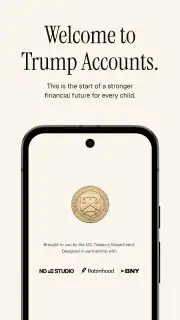 Trump Accounts: Official App screenshot 1
