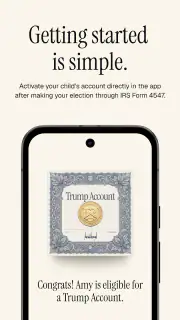 Trump Accounts: Official App screenshot 4