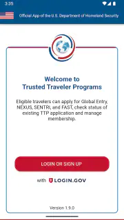 Trusted Traveler Programs screenshot 1