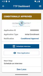 Trusted Traveler Programs screenshot 3