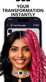 Try Hairstyles-AI Change Color screenshot 2