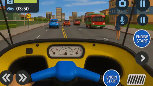 Tuk Tuk Rickshaw - Auto Game screenshot 2