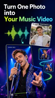 Tuni: AI Music Video Maker screenshot 2