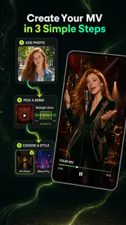 Tuni: AI Music Video Maker screenshot 8