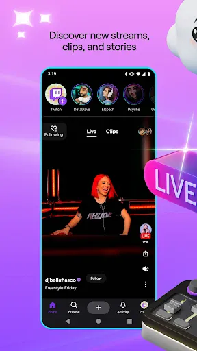 TWITCH LIVE STREAMING ON THE APP STORE visual data 5