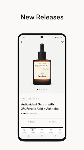 Typology Paris - Skincare screenshot