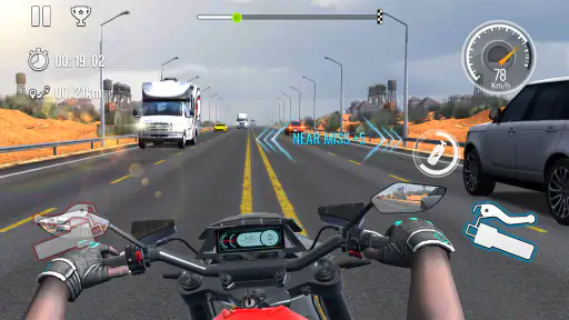 Ultimate Traffic Bike Driving screenshot 1
