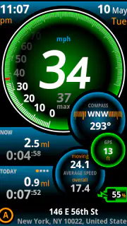 Ulysse Speedometer Pro screenshot 3
