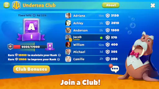 Undersea Solitaire Tripeaks screenshot 5