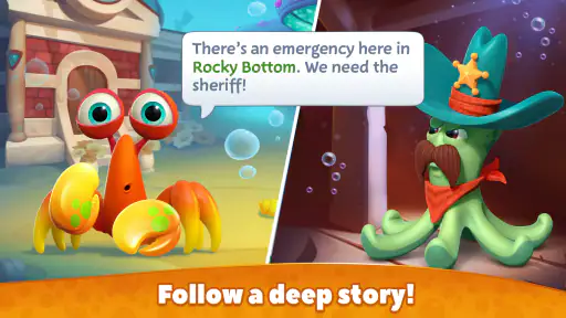 Undersea Solitaire Tripeaks screenshot 7