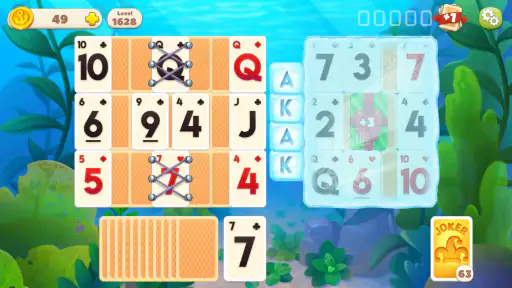 Undersea Solitaire Tripeaks screenshot 8