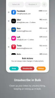 Unroll.Me - Email Cleanup screenshot 2