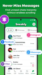 Unseen Chat & Track: Sneakly screenshot 2