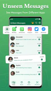 UnseenChat: View Deleted Msgs screenshot 7