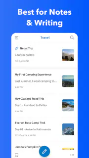 UpNote - notes, diary, journal screenshot 1