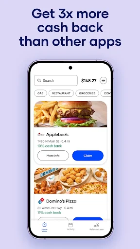 Upside: Cash Back - Gas & Food screenshot