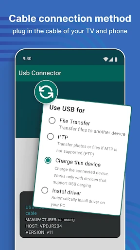USB Screen Share - Phone to TV screenshot