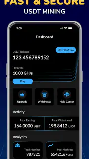 USDT Mining, Crypto USDT Miner screenshot 2
