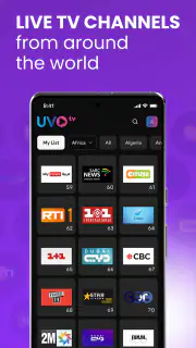 UVOtv: Watch Live TV & Movies screenshot 2
