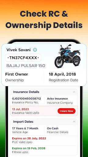 Vehicleinfo - RTO Information screenshot