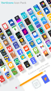 Verticons Icon Pack screenshot 3