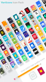 Verticons Icon Pack screenshot 4