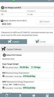 Vetcalculators screenshot 6
