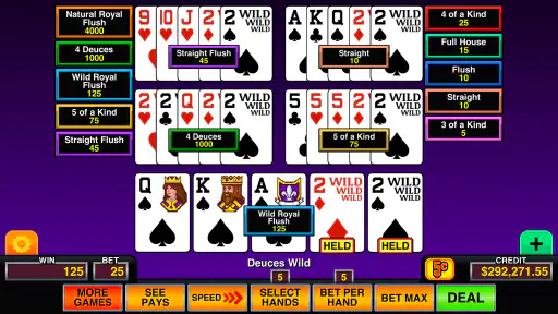 Video Poker Multi Pro Casino screenshot 2