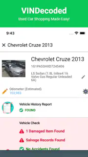 VIN Check Report for Used Cars screenshot 8