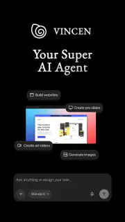 Vincen - Your Super AI Agent screenshot 1