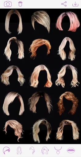 Virtual Hair Style Changer screenshot