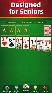 Vita Solitaire for Seniors screenshot 2