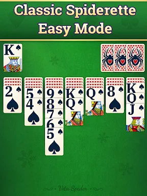 Vita Spider Solitaire screenshot