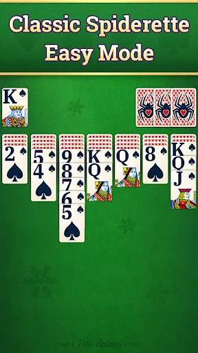Vita Spider Solitaire screenshot