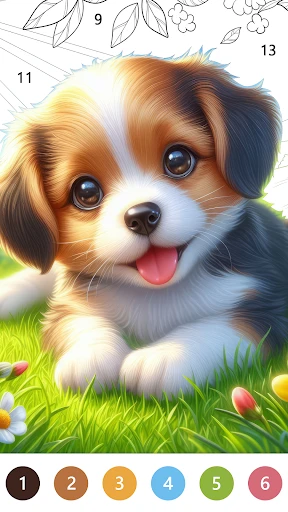 Vivid Color Paint By Number screenshot