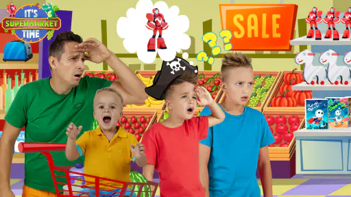 Vlad & Niki Supermarket game screenshot 3