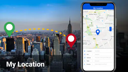 Voice GPS Map Navigation Route screenshot 1
