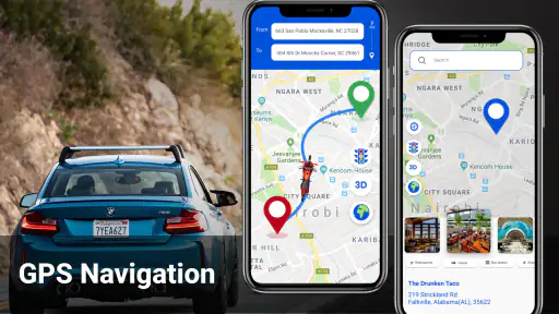 Voice GPS Map Navigation Route screenshot 2