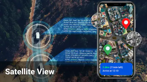 Voice GPS Map Navigation Route screenshot 6