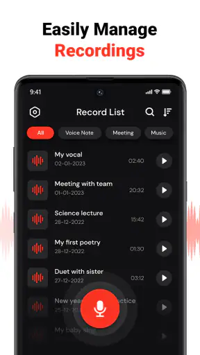 Voice Recorder screenshot